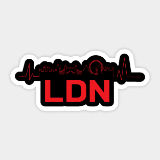 City Beats International London Sticker